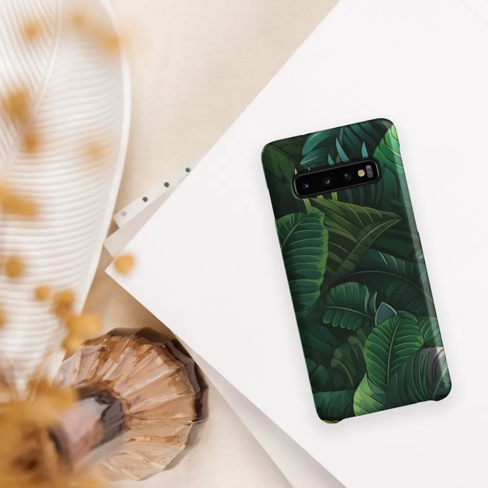 Lush Canopy: A Tropical Foliage Study