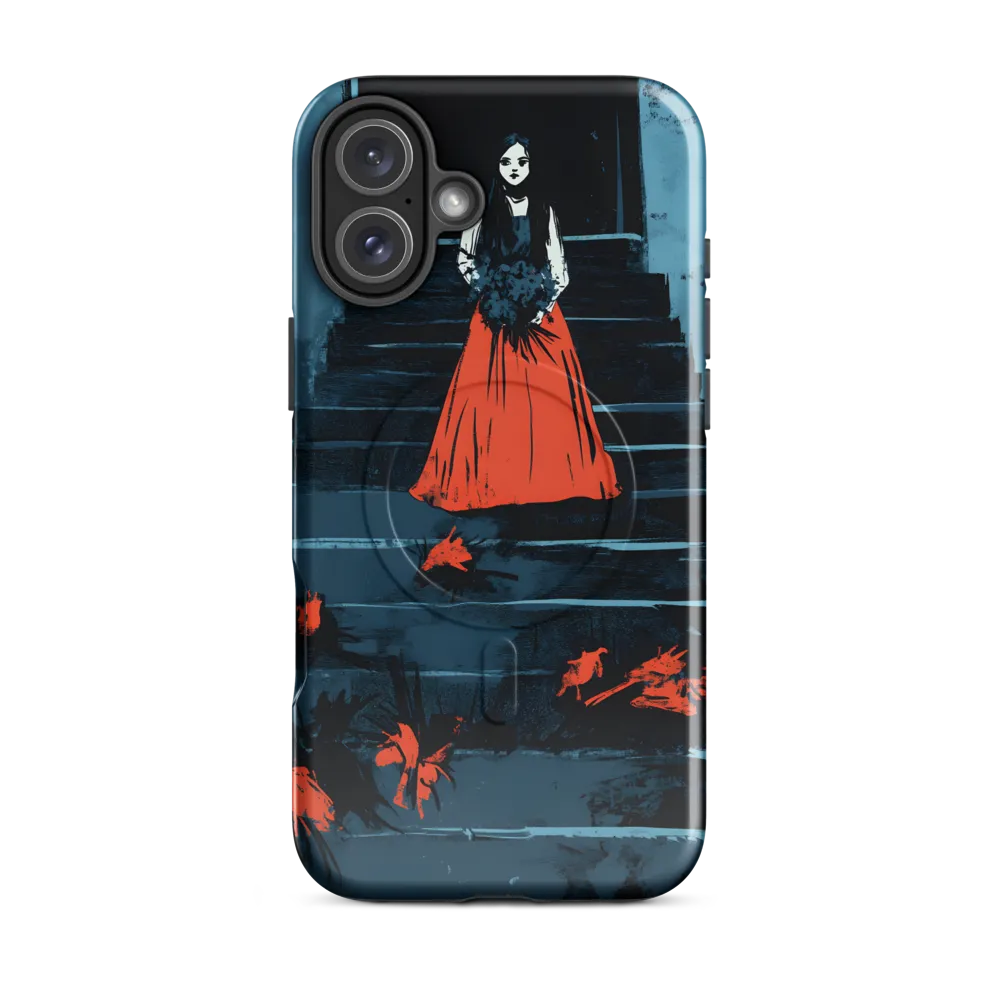 Silent Steps | Phone Case |  16 Plus | MagSafe® Tough Case | Glossy