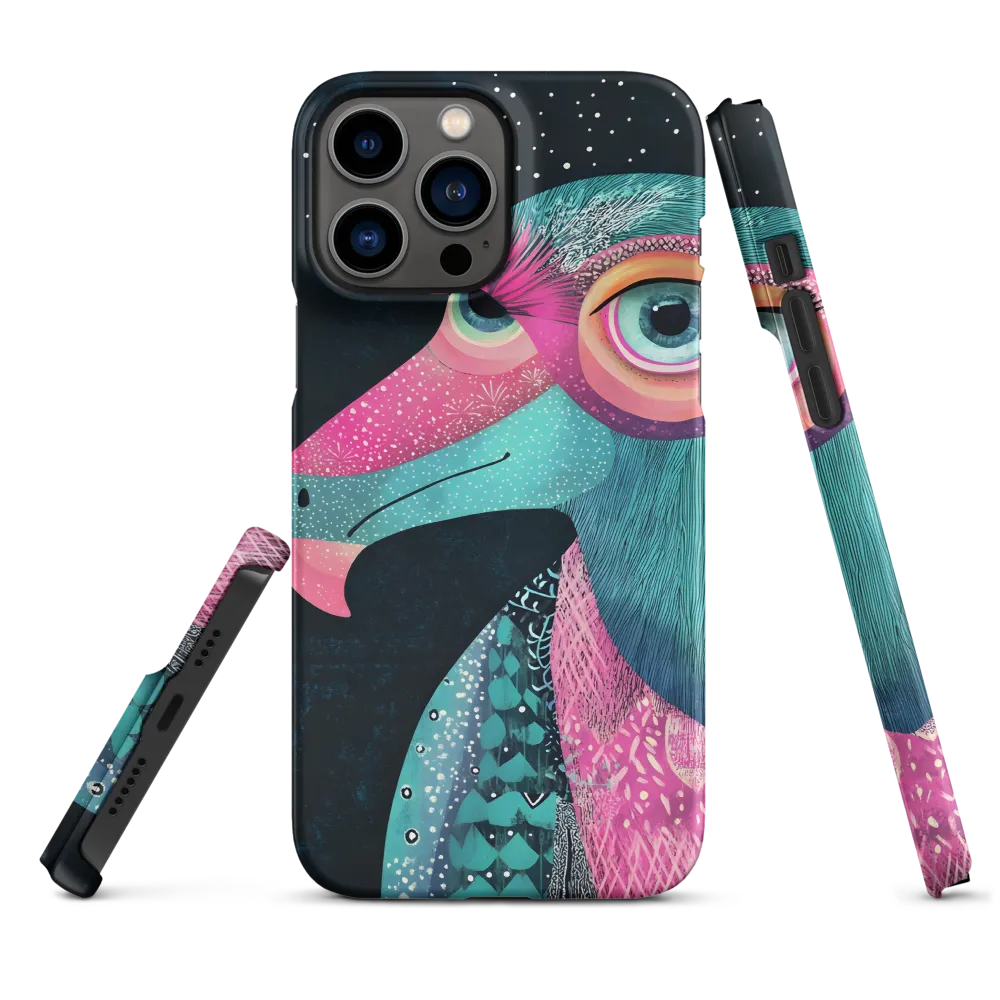 Whimsical Vulture: A Dance of Colors