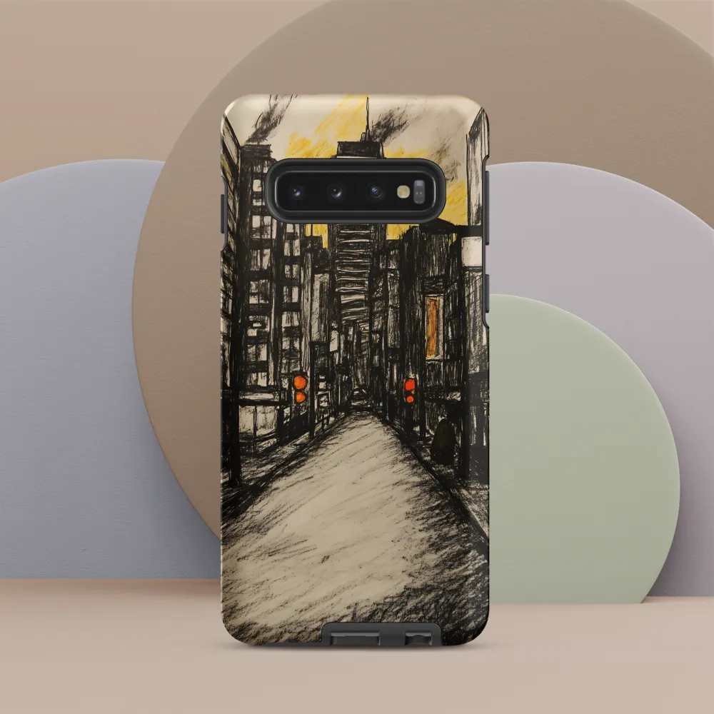 Cityscape of Solitude | Phone Case |  S10 | Tough Case | Matte