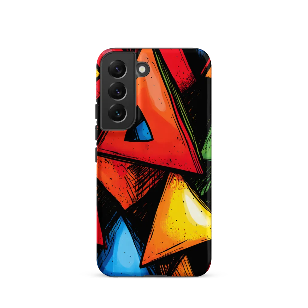 Vibrant Triangles in Abstract Harmony