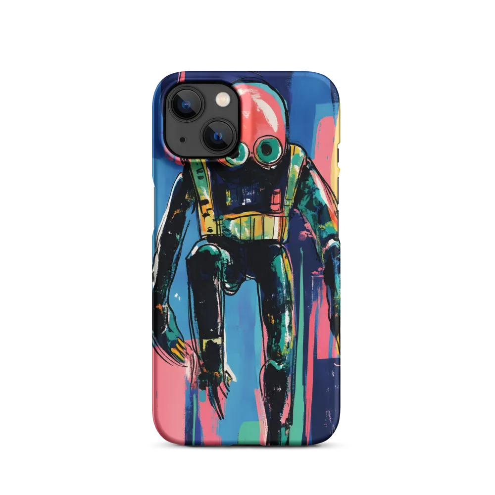 Diver in Vibrant Motion