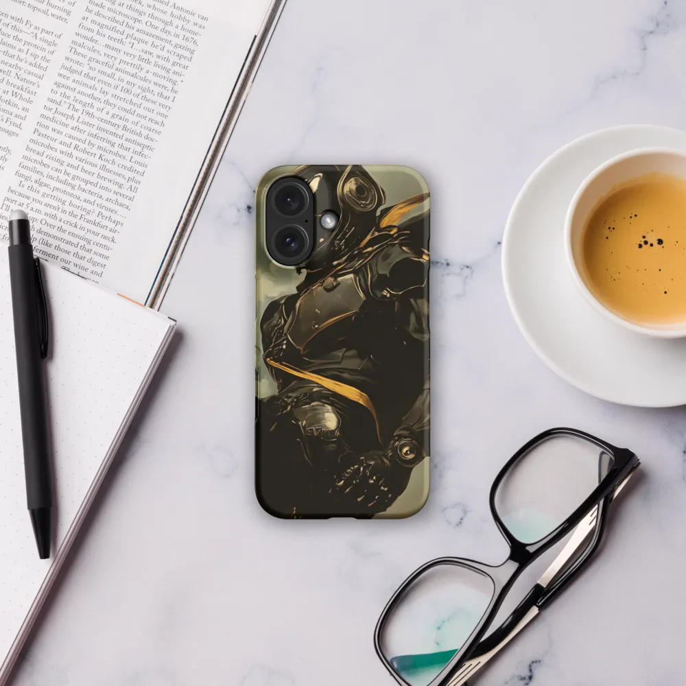 Ethereal Explorer: The Enigmatic Astronaut | Phone Case |  16 | Snap Case | Matte