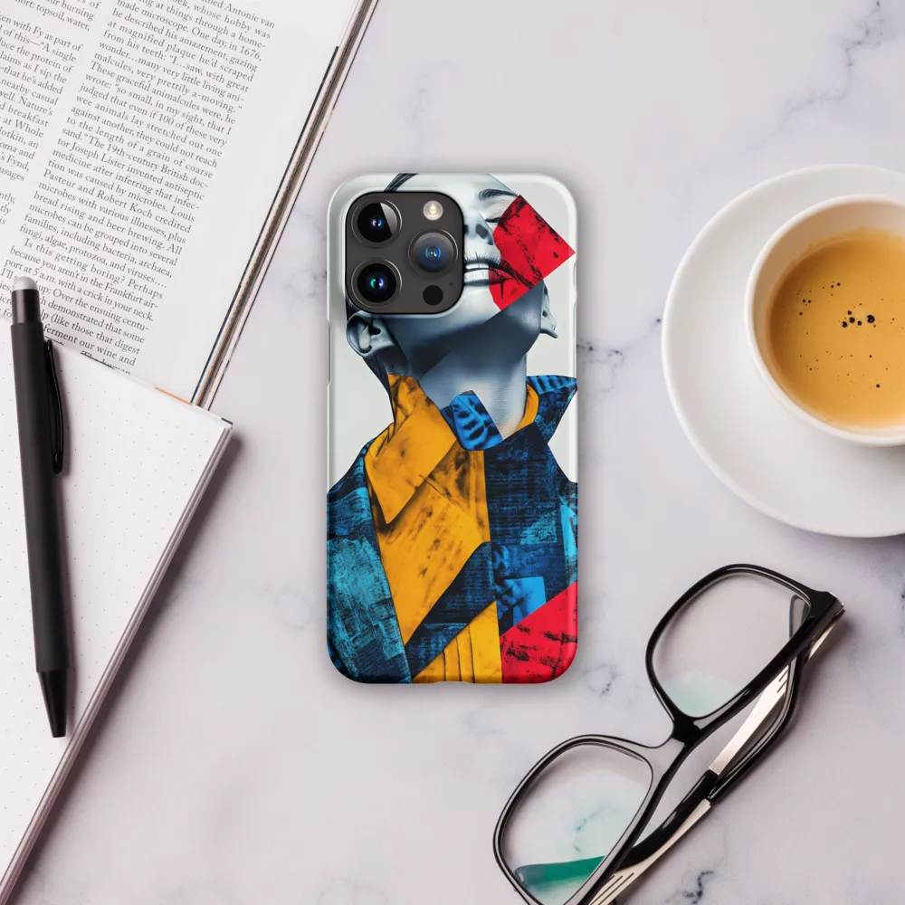 Fragmented Confidence: A Surreal Fashion Portrait