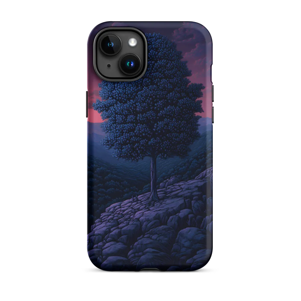 Solitary Sentinel: A Tree at Dusk