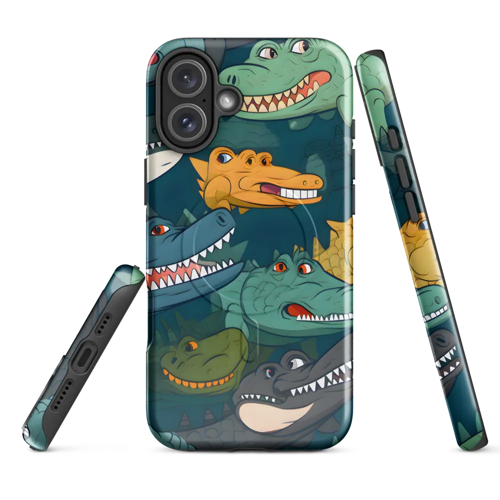 Cheerful Crocodilian Parade