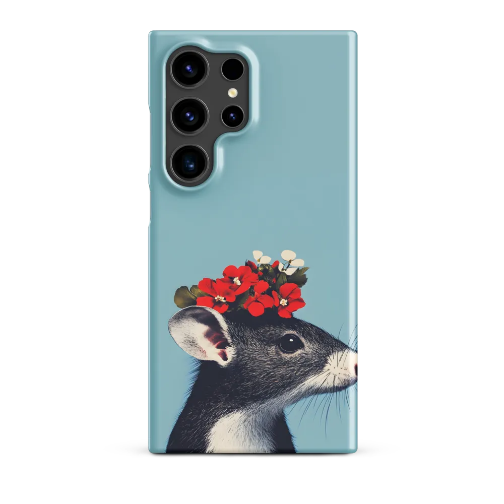 Whimsical Flora: A Mouse's Floral Crown