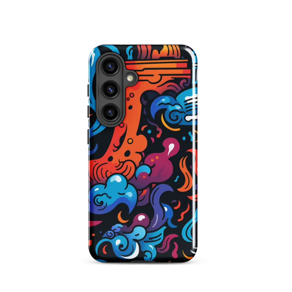 Whirlwind of Color and Light | Phone Case |  S24 | Tough Case | Glossy