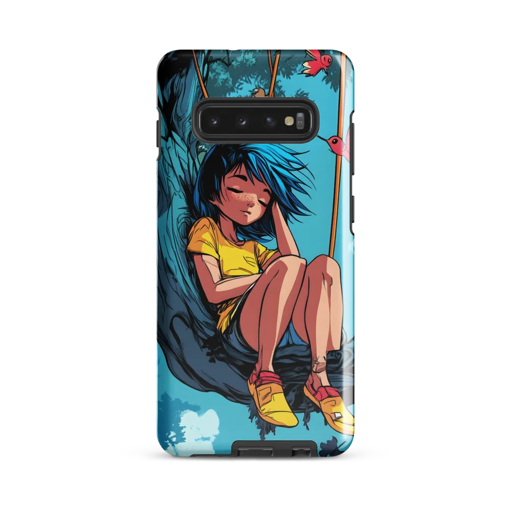 Whimsical Serenity | Phone Case |  S10 Plus | Tough Case | Glossy