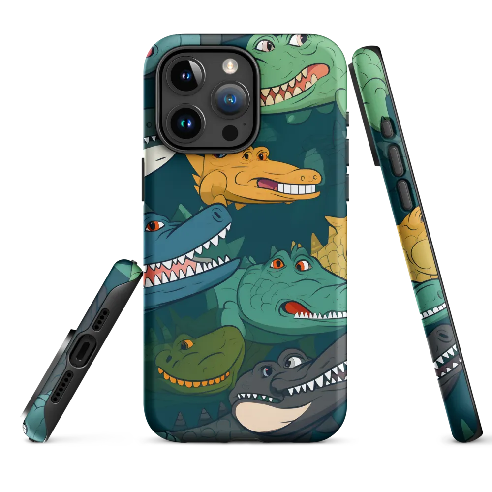 Cheerful Crocodilian Parade