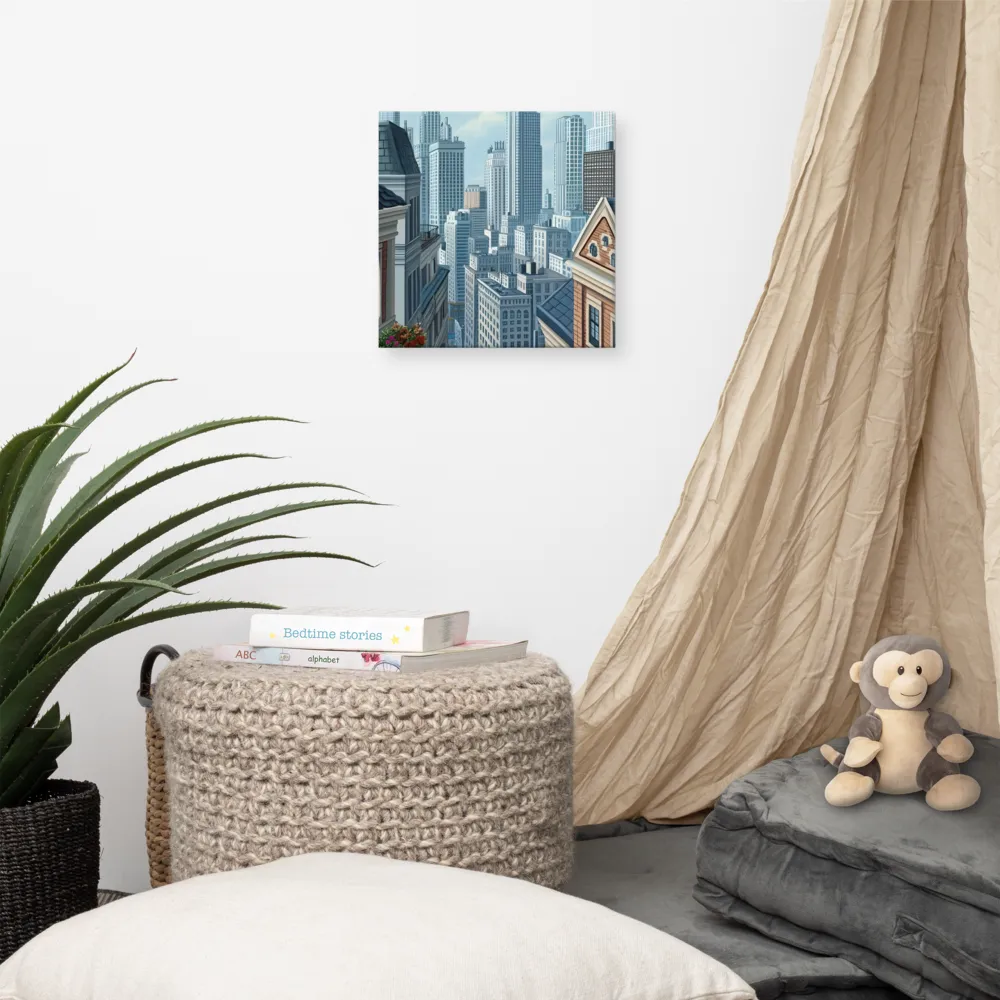 Urban Symphony | Canvas | 12″×12″