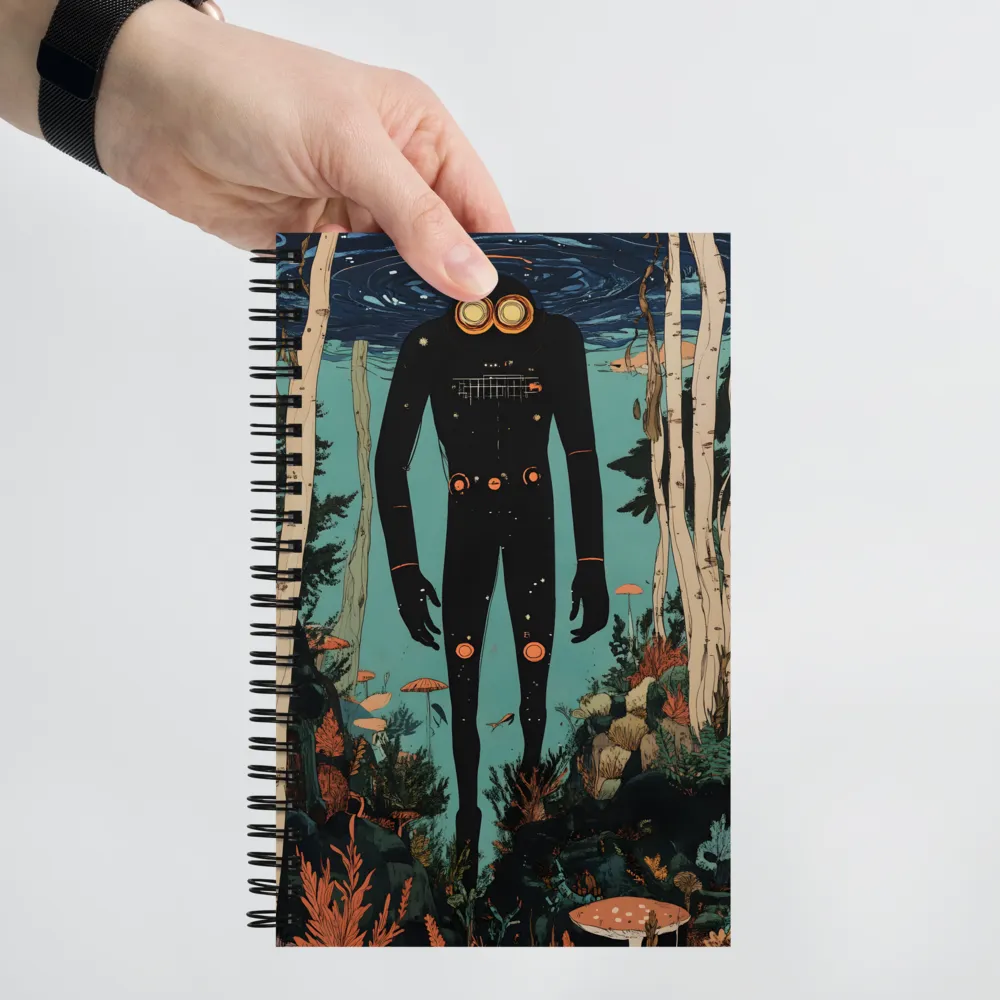 The Depths of Mystery | Spiral Notebook