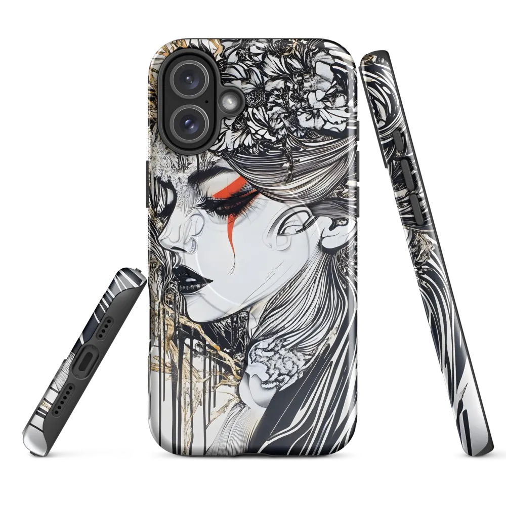 Veiled Mystique | Phone Case |  16 Plus | MagSafe® Tough Case | Glossy