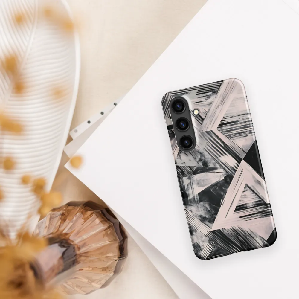 Geometric Harmony | Phone Case |  S24 | Snap Case | Matte
