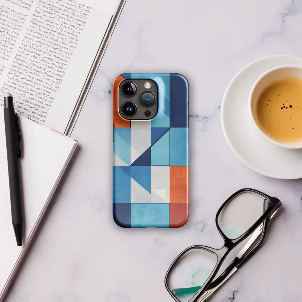 Geometric Harmony in Color | Phone Case |  15 Pro | Snap Case | Glossy