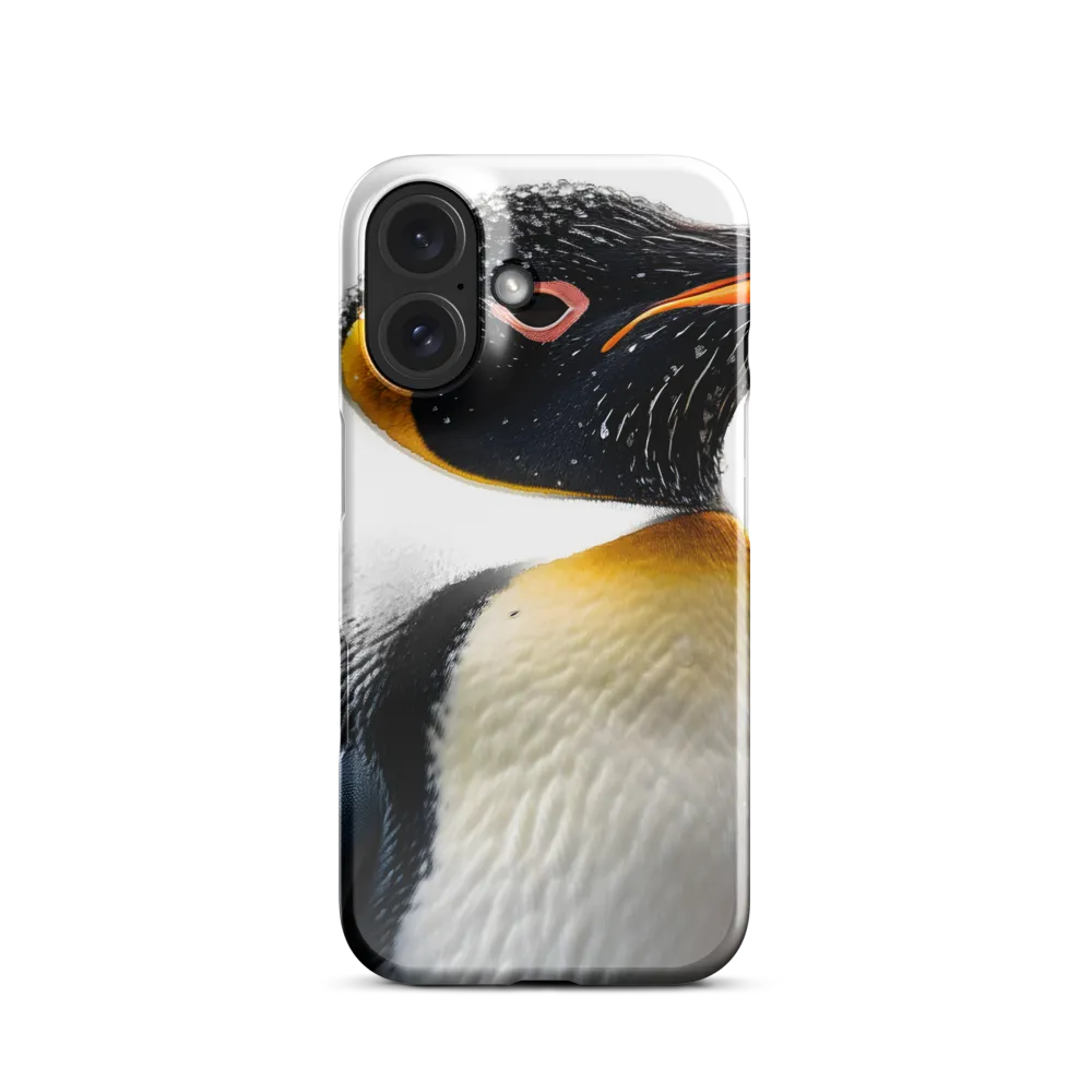 Majesty in the Snow: A Portrait of the Emperor Penguin | Phone Case |  16 | Snap Case | Glossy