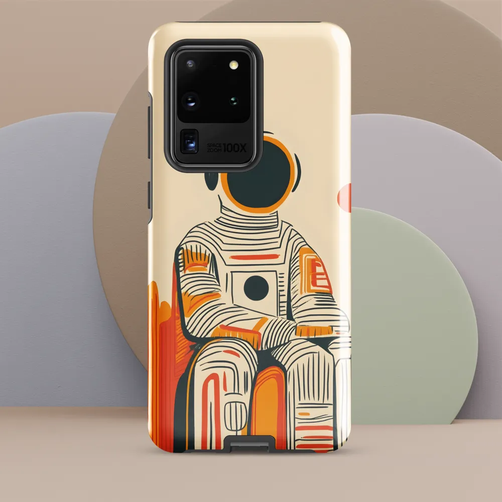 Contemplation of the Stars | Phone Case |  S20 Ultra | Tough Case | Glossy
