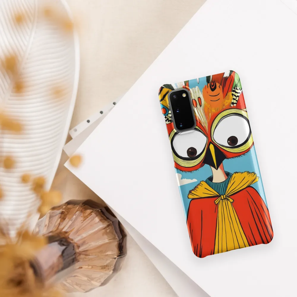 A Whimsical Encounter: The Owl-Human Fusion
