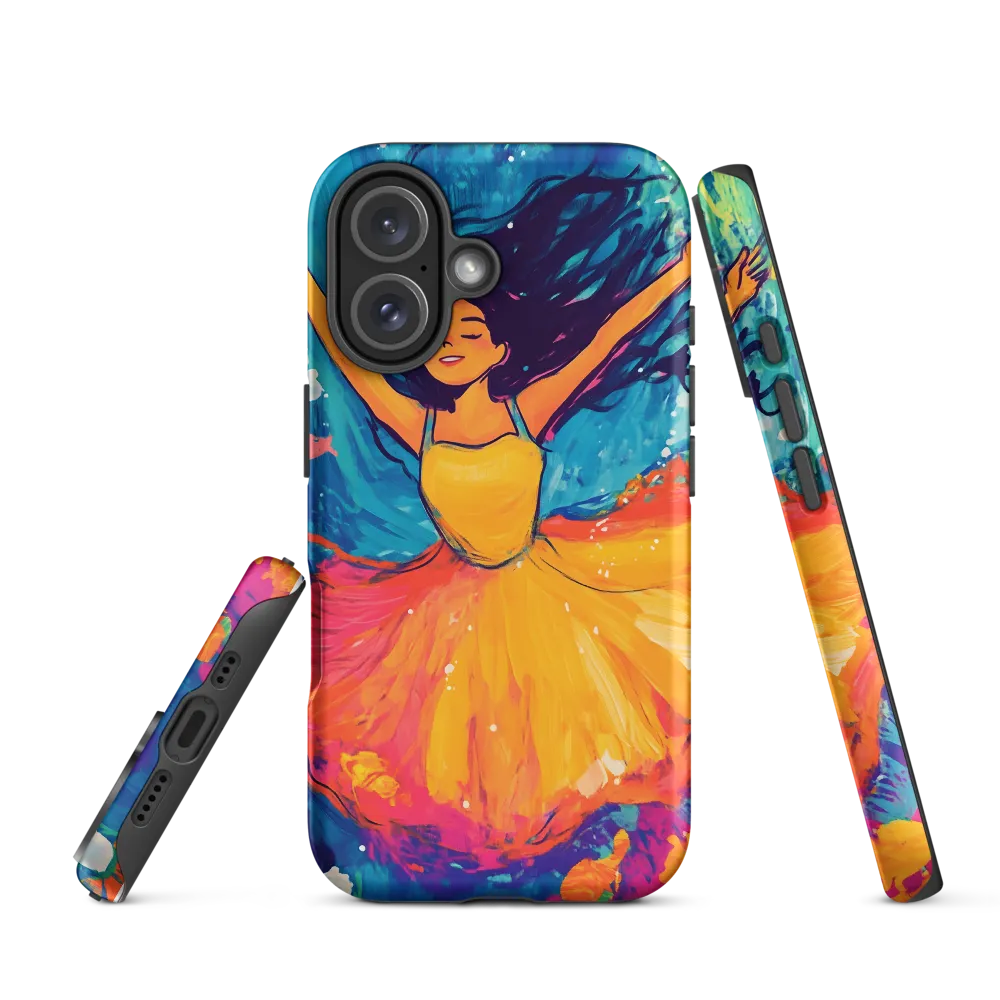 Dancing Through the Waves | Phone Case |  16 | Tough Case | Matte