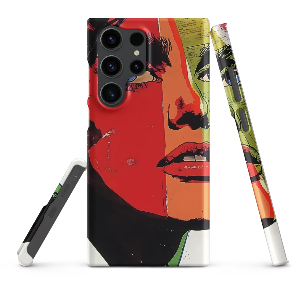 Vibrant Expressions: A Pop Art Portrait