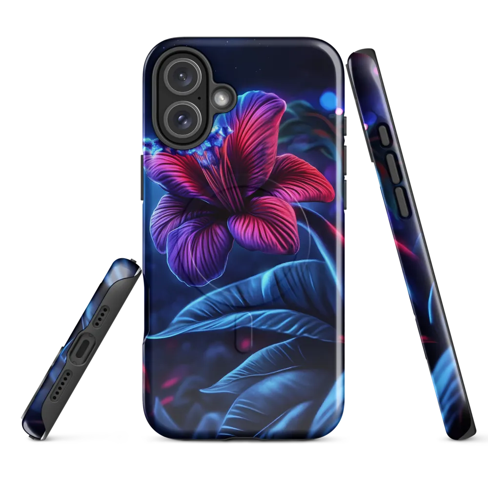 Illuminated Serenity: The Surreal Blossom