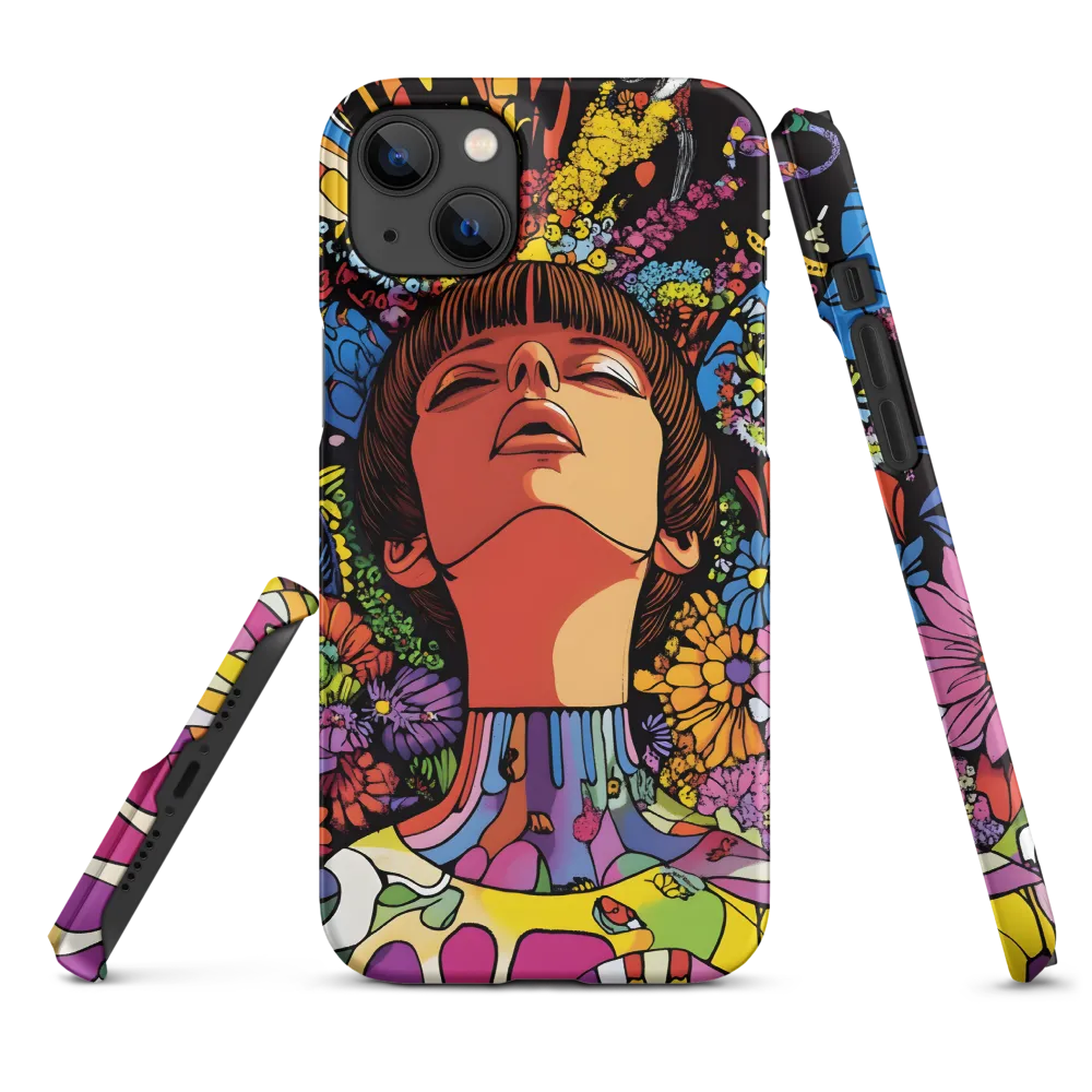 Vibrant Ecstasy: A Psychedelic Portrait