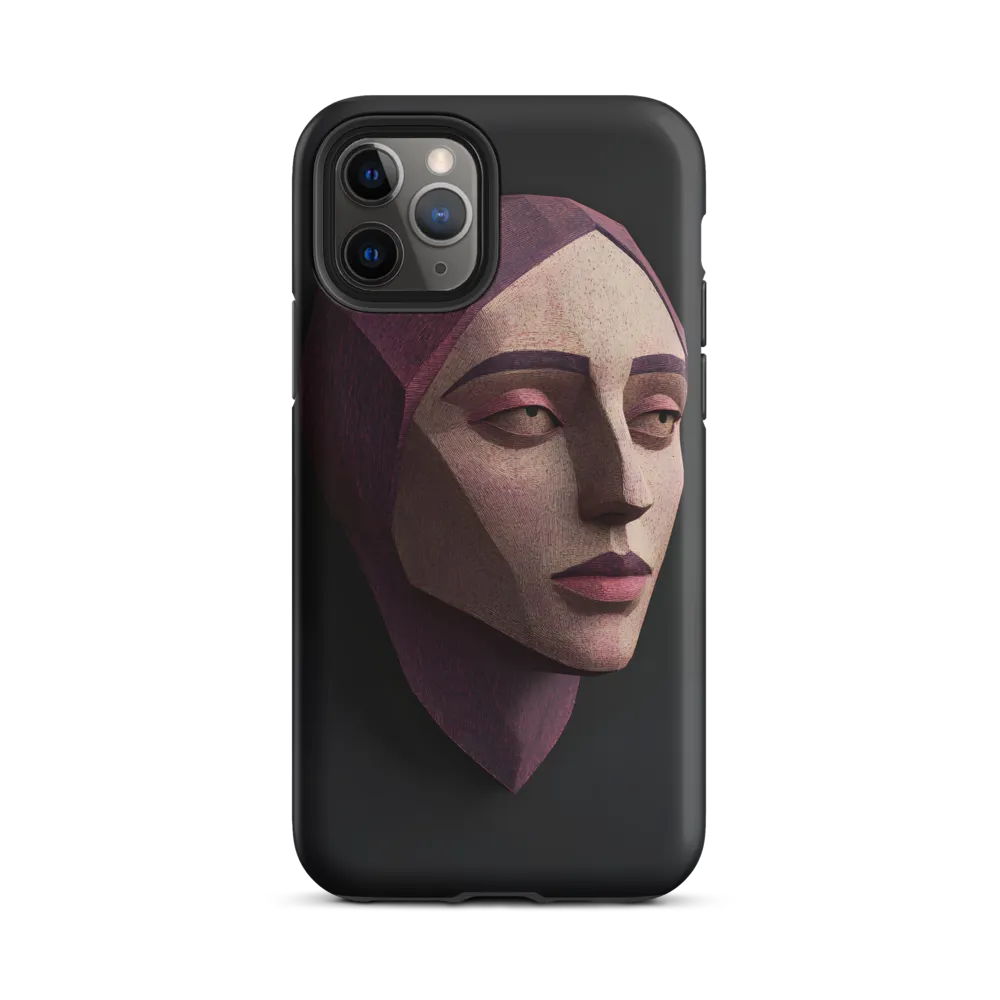 Geometric Elegance: A Contemporary Portrait