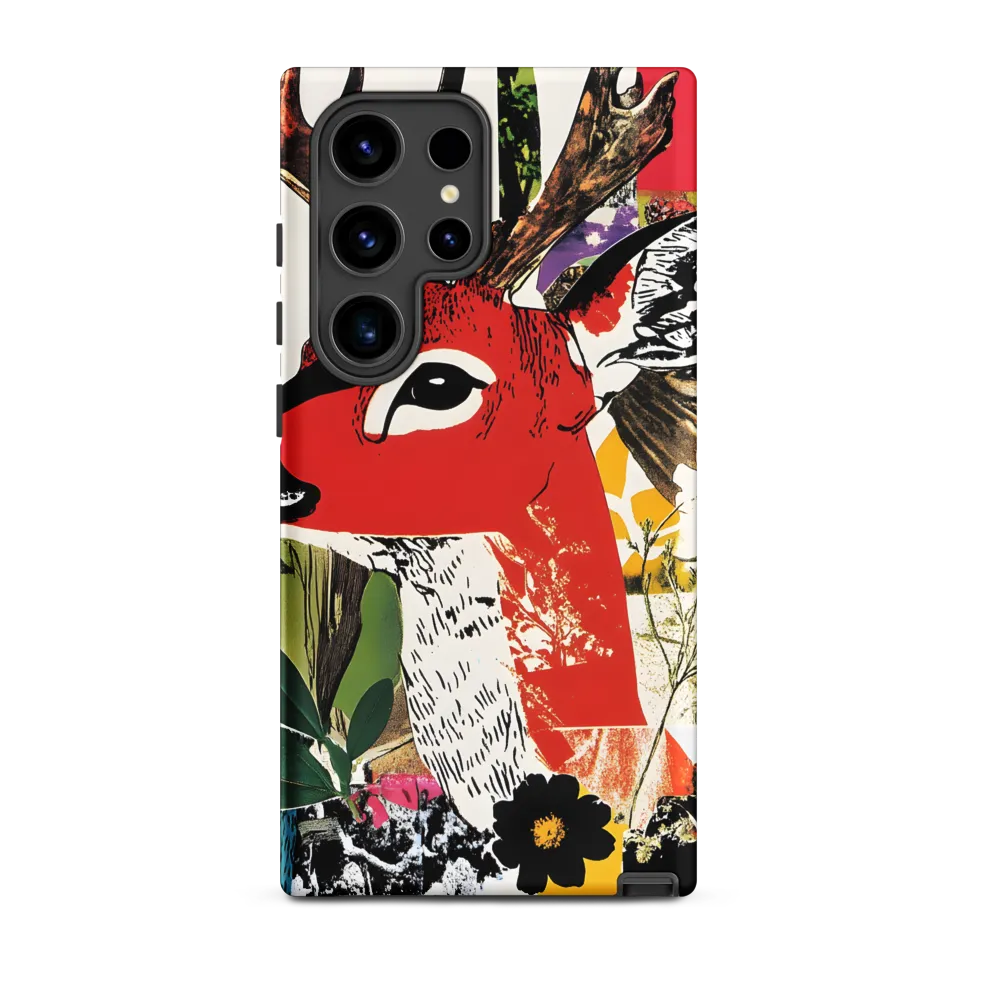 Vibrant Harmony: The Deer in Nature | Phone Case |  S24 Ultra | Tough Case | Matte