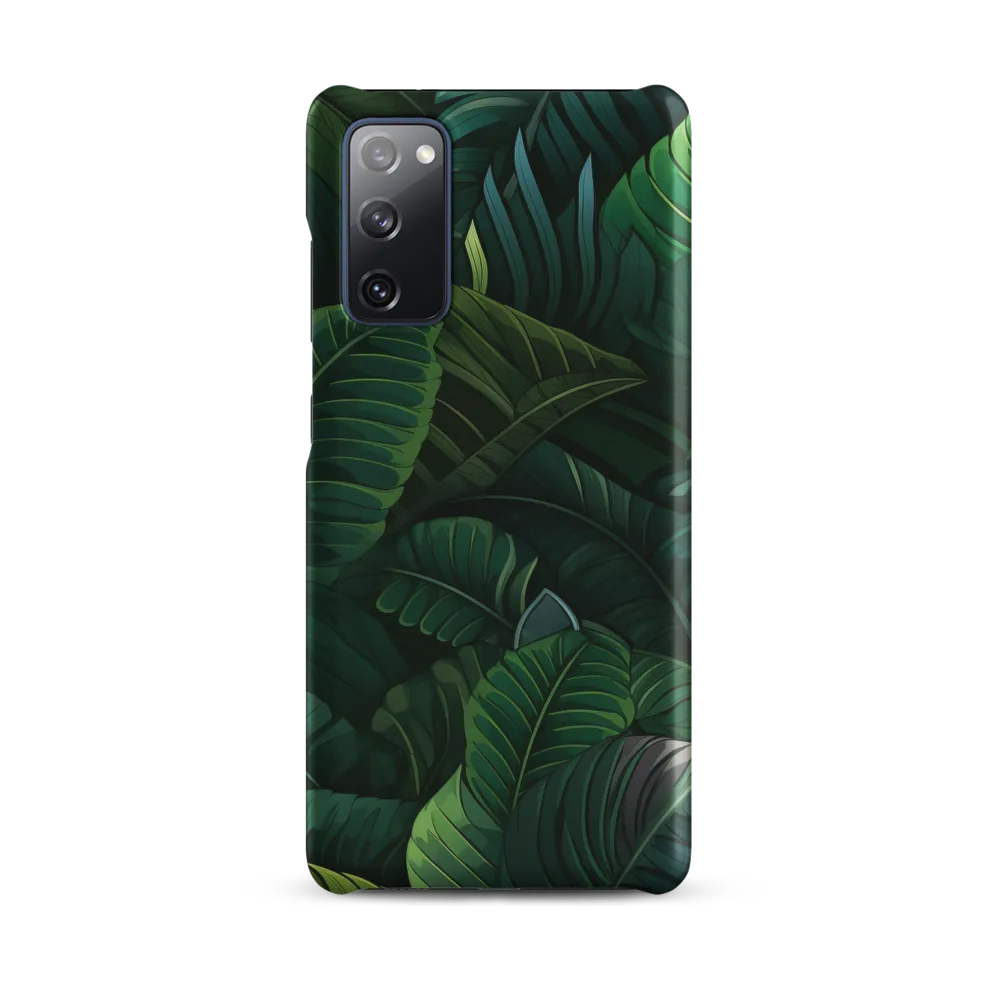 Lush Canopy: A Tropical Foliage Study