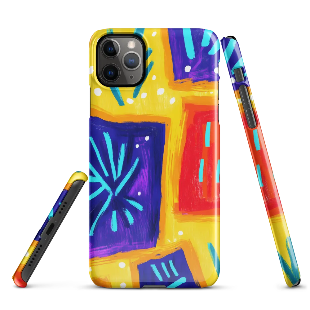 Vibrant Geometric Expressions | Phone Case |  11 Pro Max | Snap Case | Glossy