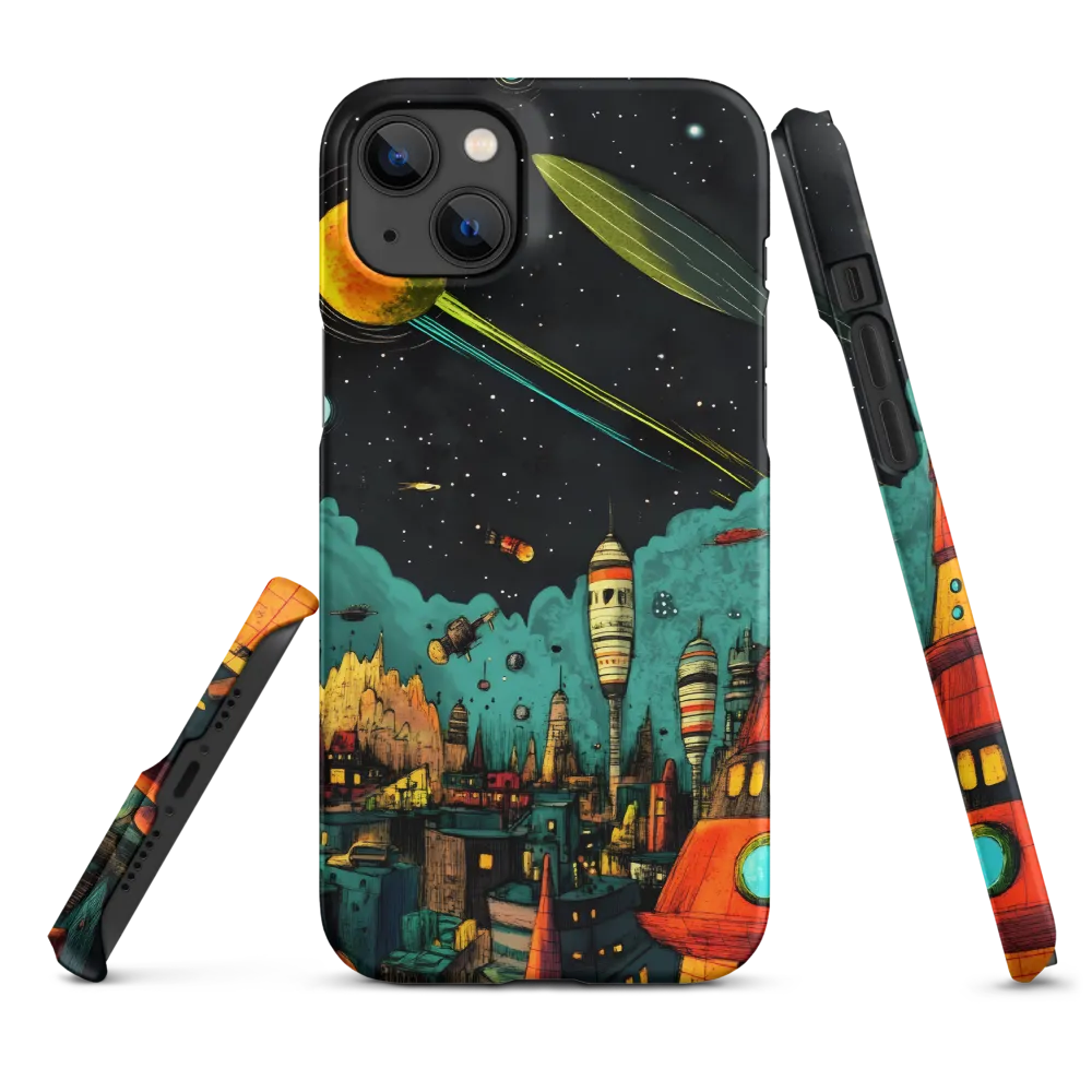 Galactic Cityscape: A Journey Through Imagination