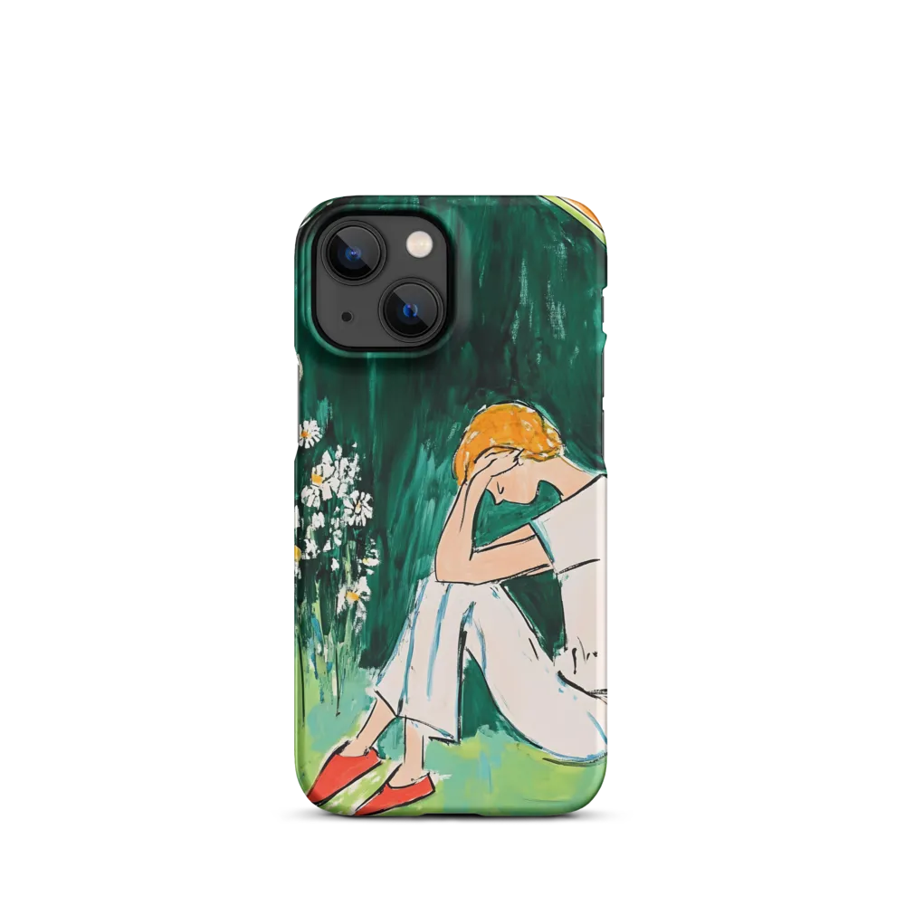 Silent Sorrow | Phone Case |  13 Mini | Snap Case | Matte