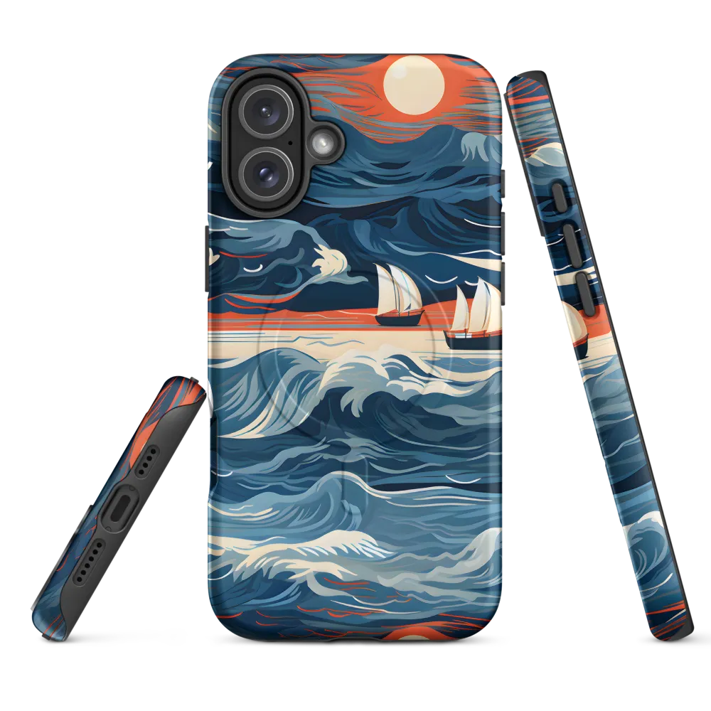 Ocean Whispers: A Voyage at Dusk