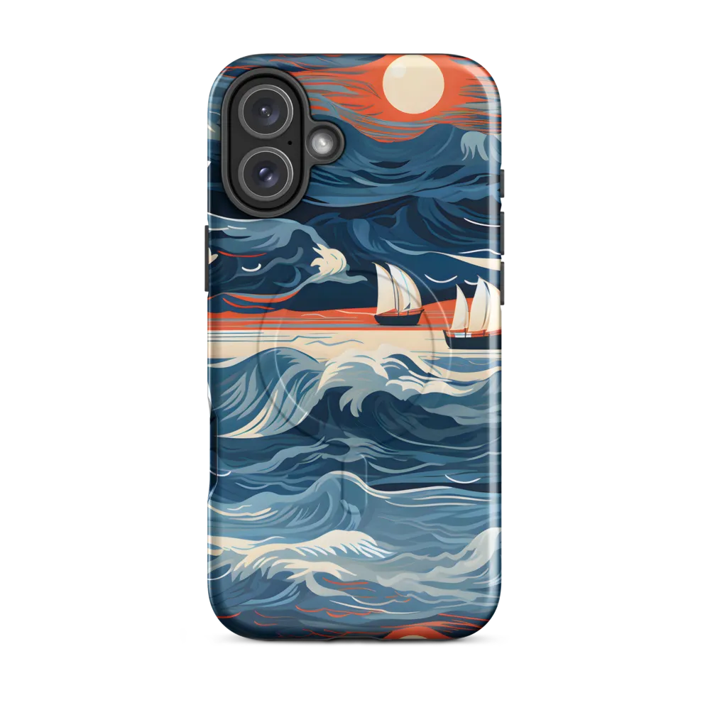 Ocean Whispers: A Voyage at Dusk