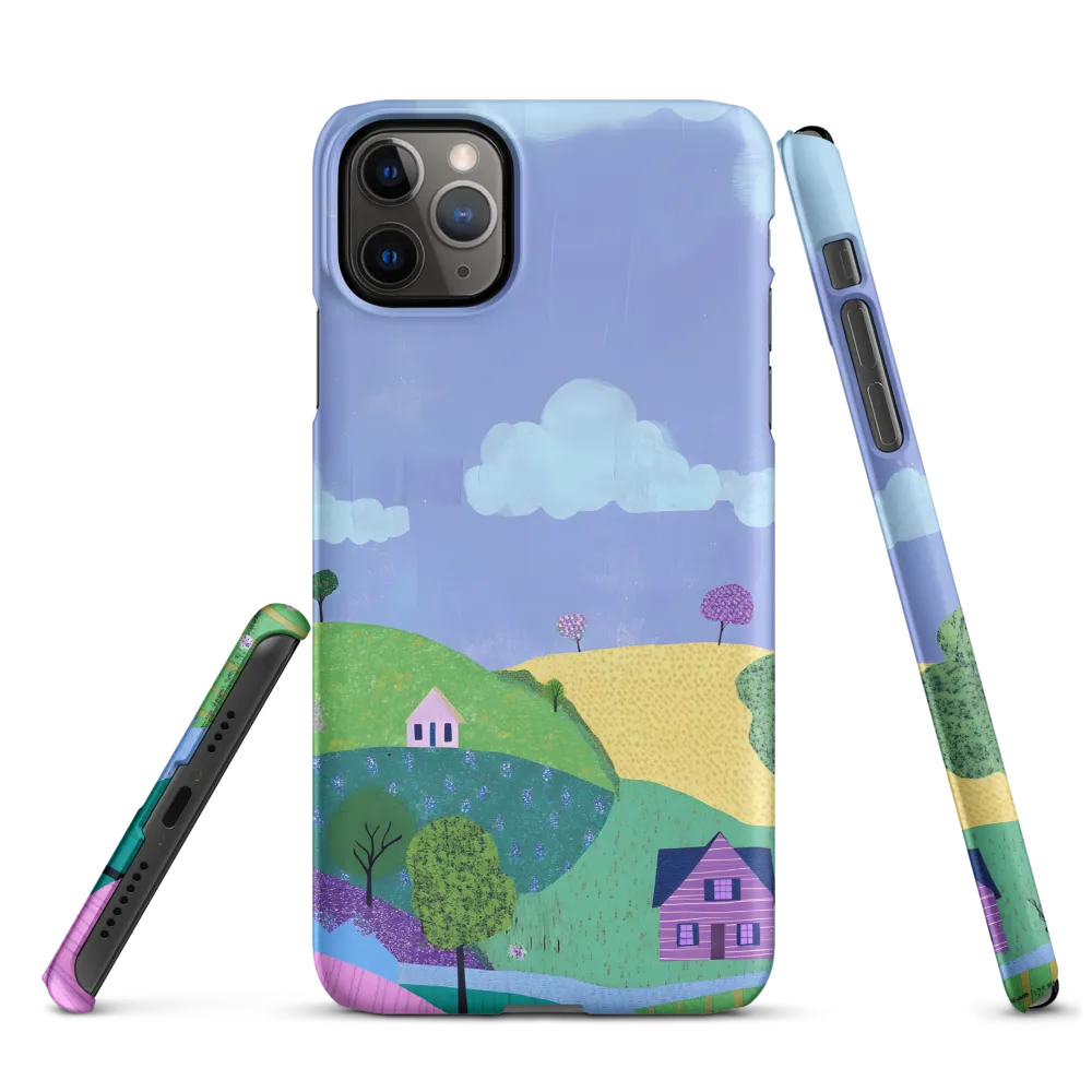 Whimsical Hills and Quaint Homes