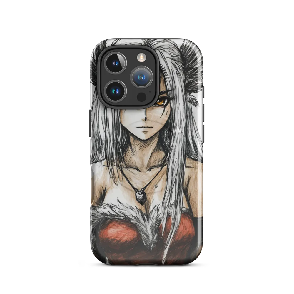 Mystical Guardian: A Confident Presence | Phone Case |  16 Pro | MagSafe® Tough Case | Glossy