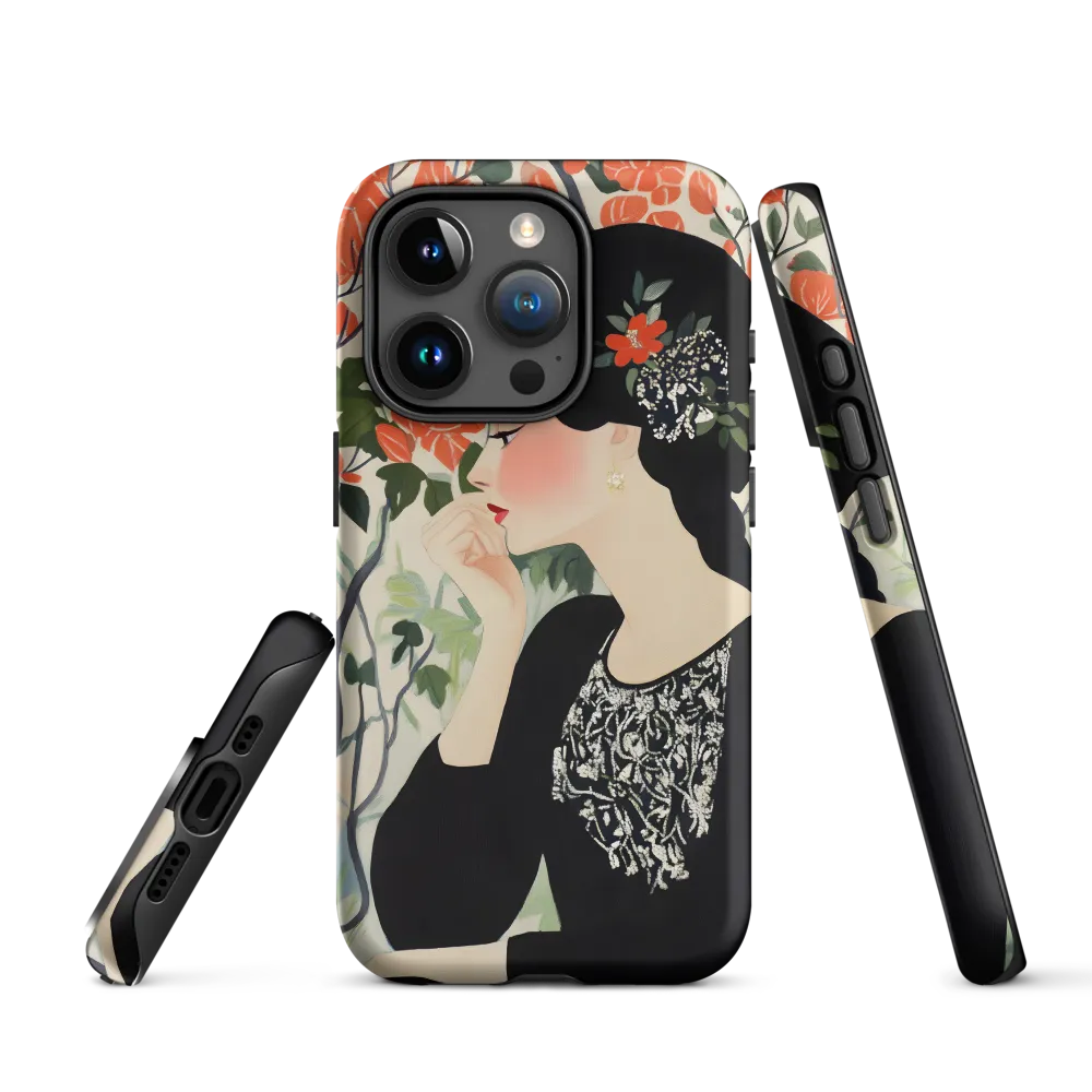 Whispers of Serenity | Phone Case |  15 Pro | Tough Case | Matte