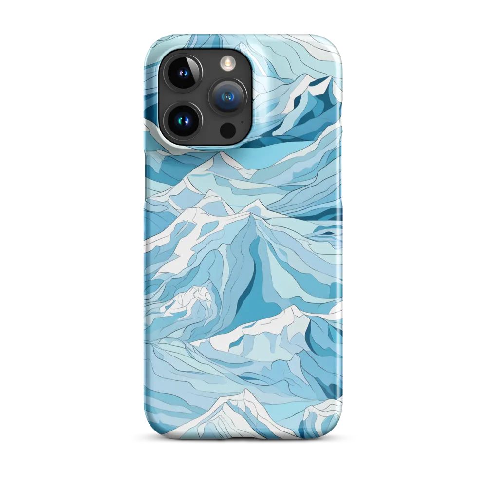 Majestic Peaks of Serenity | Phone Case |  15 Pro Max | Snap Case | Glossy