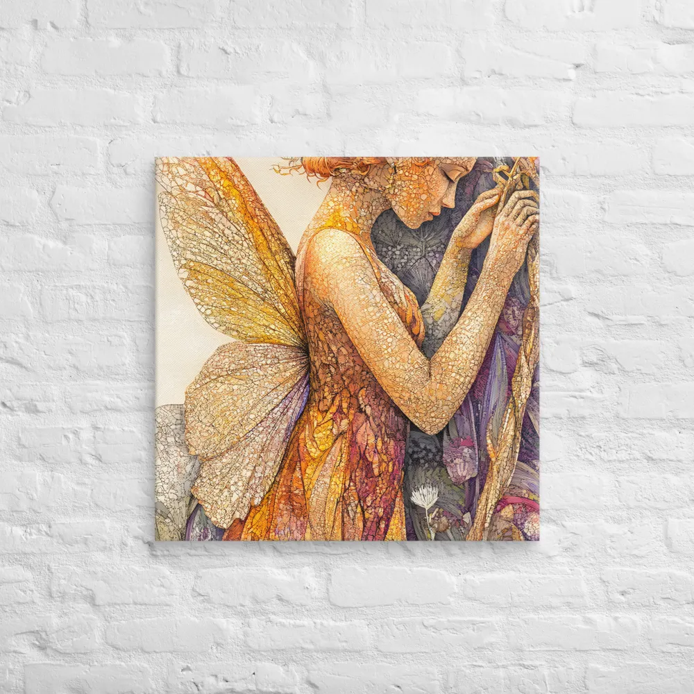 Whispers of the Frosted Meadow | Canvas | 26″×26″