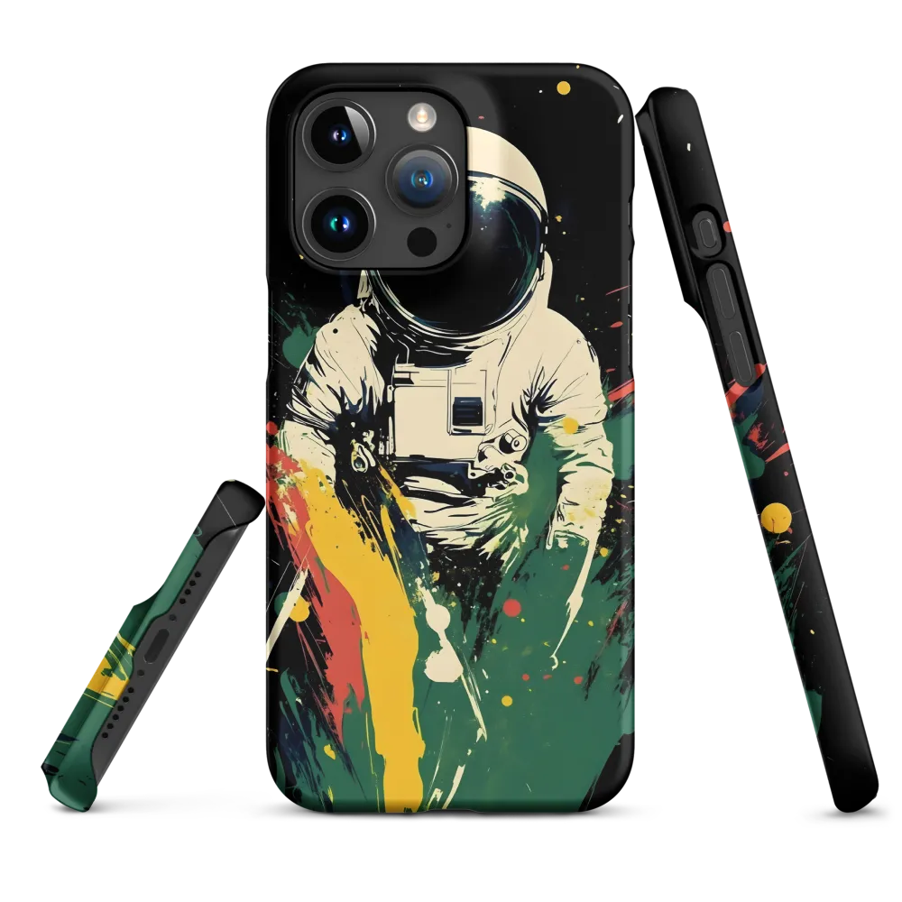 Cosmic Splash: The Astronaut's Journey