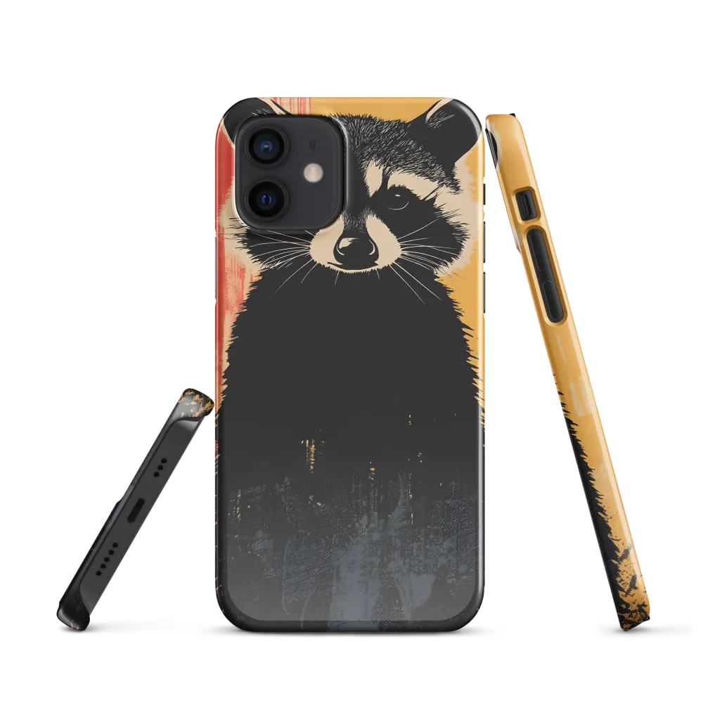Whimsical Raccoon Portrait