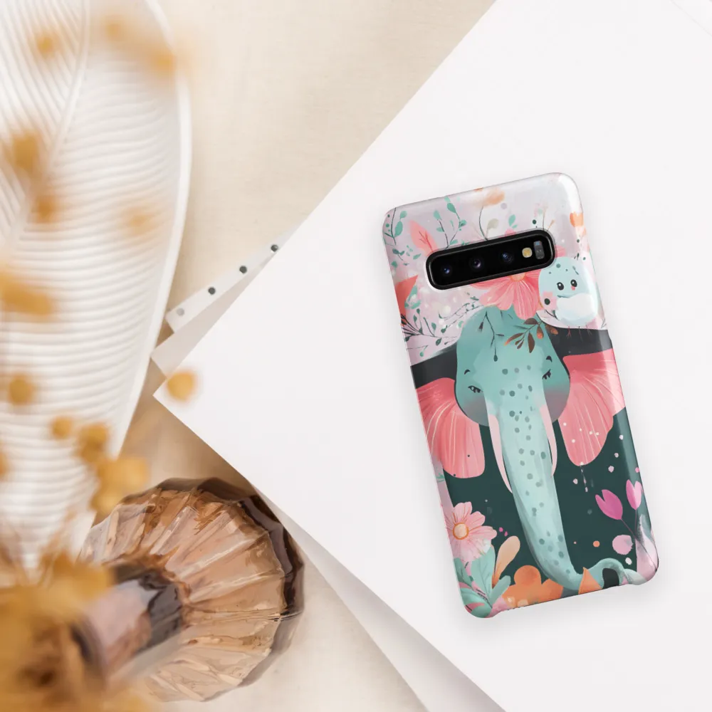 Whimsical Elephant in Bloom