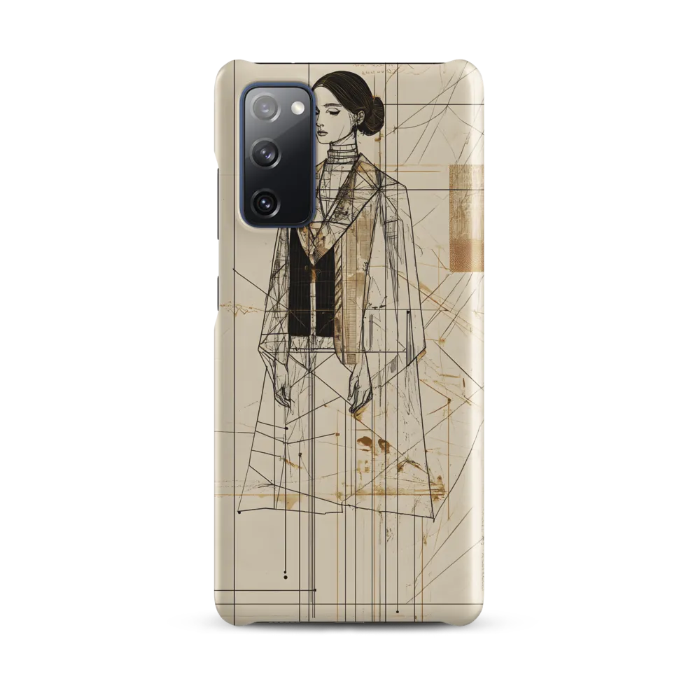 Elegance in Lines | Phone Case |  S20 FE | Snap Case | Matte