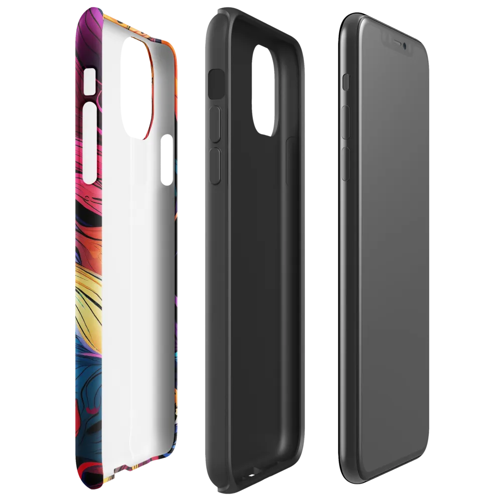 Floral Symphony | Phone Case |  11 Pro Max | Tough Case | Glossy