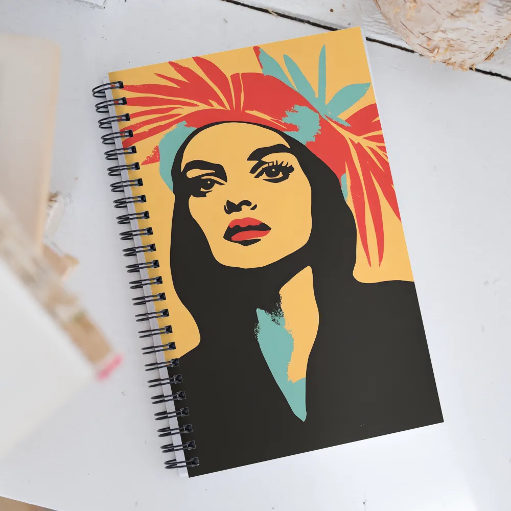 Tropical Elegance | Spiral Notebook