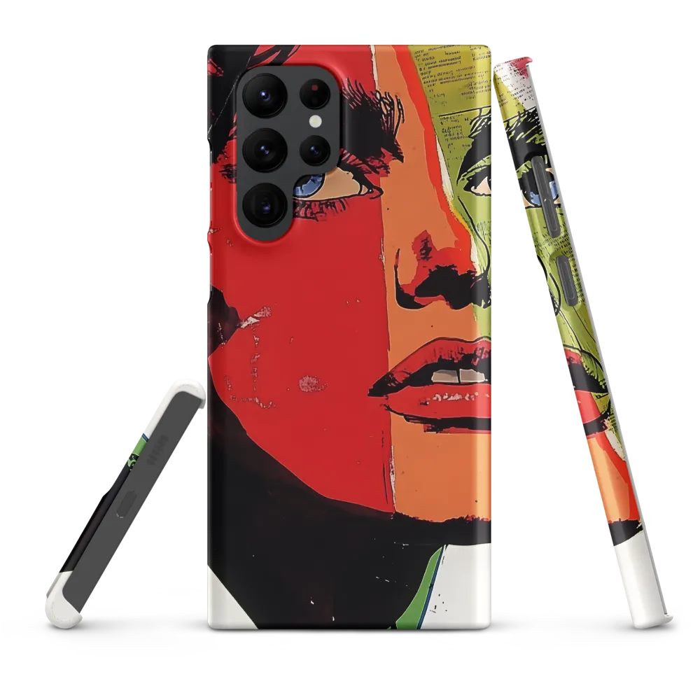 Vibrant Expressions: A Pop Art Portrait