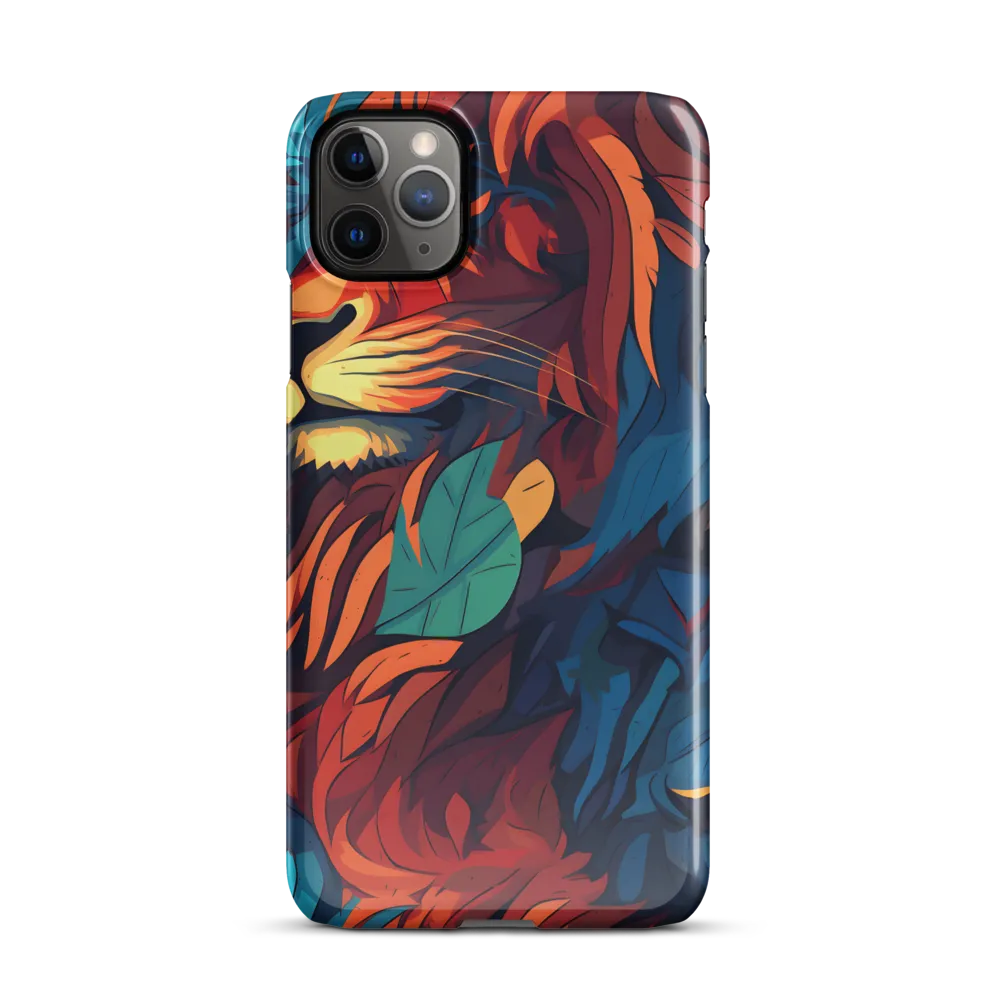 Harmony of Strength: The Lion and Nature | Phone Case |  11 Pro Max | Snap Case | Glossy