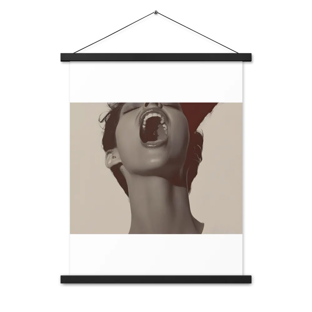 Echoes of Emotion | Poster With Black Wood Hanger | 18″×24″