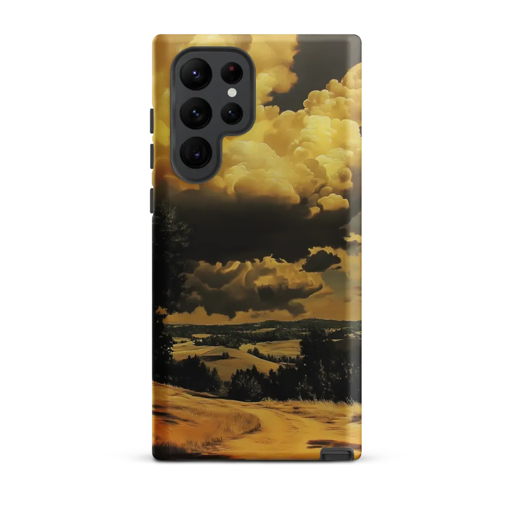 Golden Serenity in the Landscape