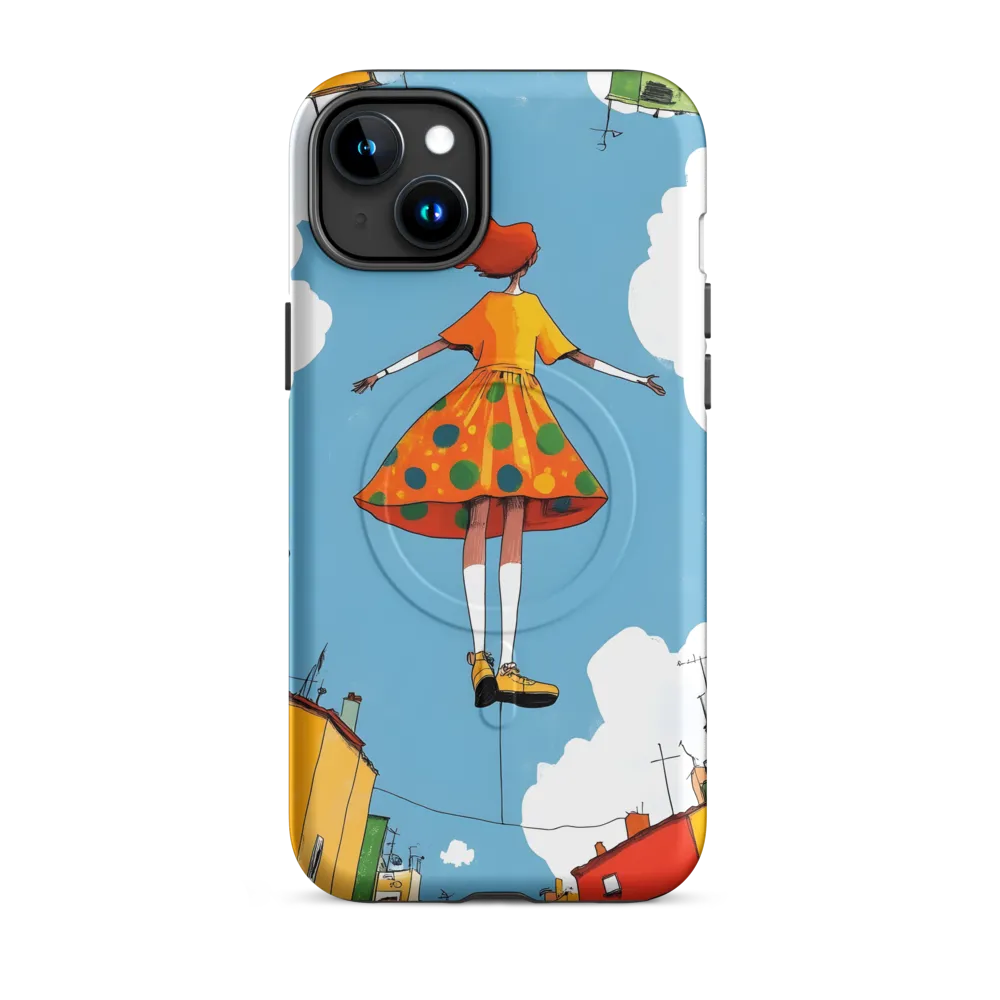 Floating Dreams in a Colorful Sky